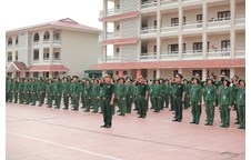 Lễ Chào cờ và Hội thao Quốc phòng học GDQP - AN tại Cơ sở II