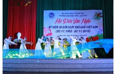 Hội diễn văn nghệ chào mừng kỷ niệm 36 năm Ngày Nhà giáo Việt Nam (20/11/1982 - 20/11/2018) của sinh viên Cơ sở II 