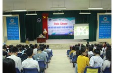 Sinh viên Cơ sở II hào hứng tham gia Talk show “Sinh viên khởi nghiệp và hội nhập quốc tế”